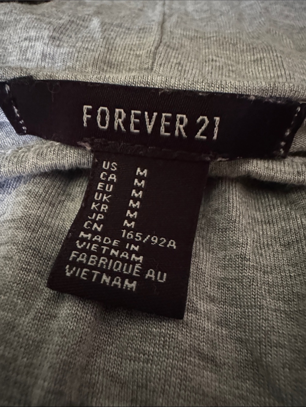 Forever 21 Grey High-Low Gold Shoulder Studded Tank Dress - Picture 3 of 4